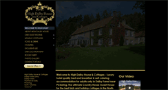 Desktop Screenshot of highdalbyhouse.com